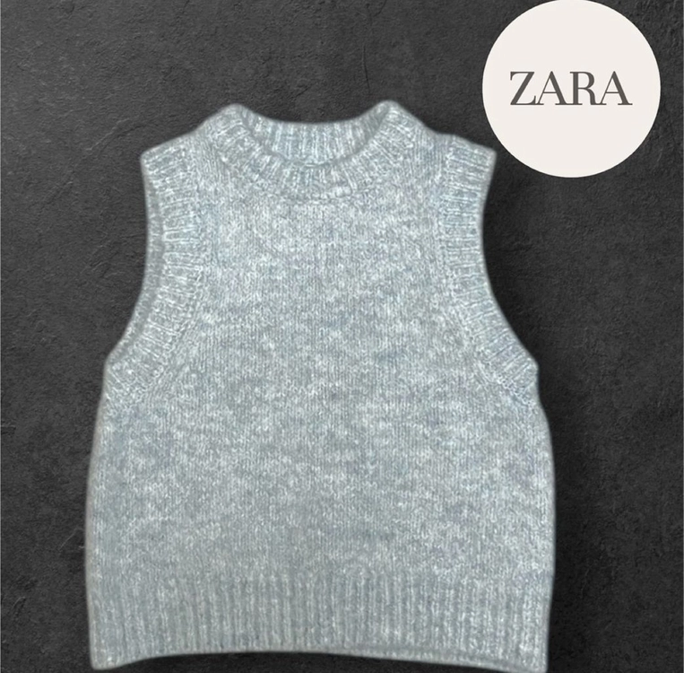 자라(ZARA)모. 알파카. 니트 베스트 (120~130 사이즈) 이미지