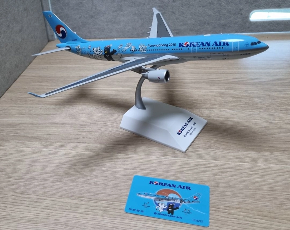 jcwings 대한항공 A330-200 평창올림픽 특별도장 이미지