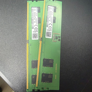 삼성 DDR5 4800 8GB 메모리 2개 세트 이미지