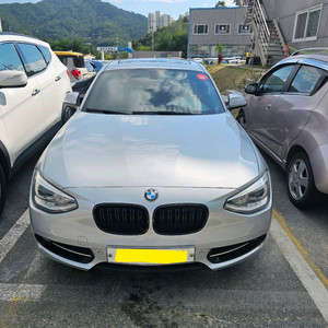 BMW 118d f20 전기형 순정 앞뒤 범퍼 및 사이드스커트 이미지