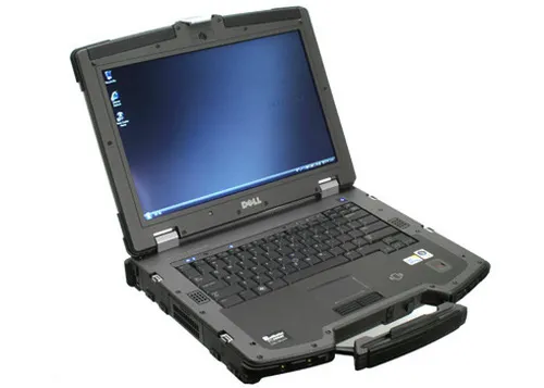 DELL LATITUDE E6400 XFR 터프북 러기드 방탄 노트북 게탁 아웃도어 캠핑 밀리터리 델 라티튜드 이미지