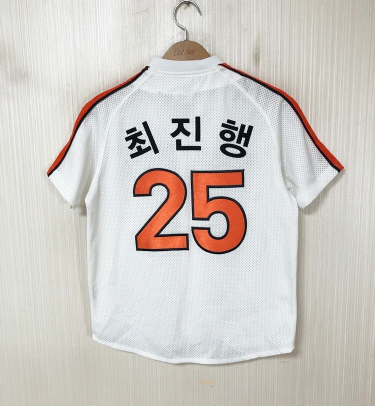 KBO 한화이글스 올드 홈유니폼/져지 11호(85) #25 최진행 이미지