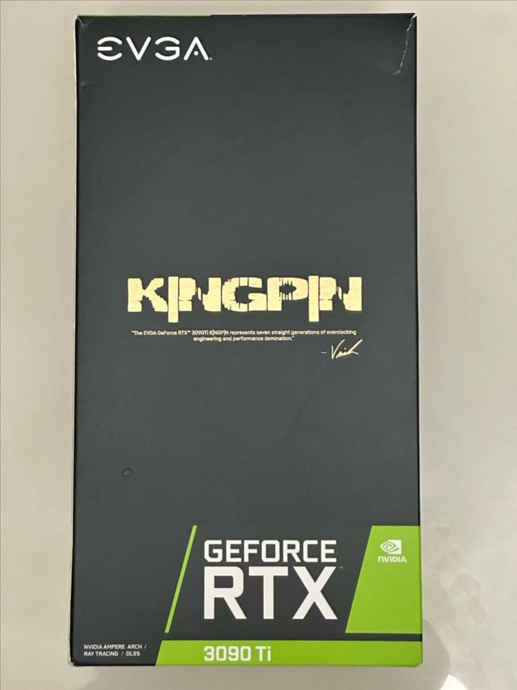 EVGA 3090ti KINGPIN 한정판 풀박스 판매합니다 이미지