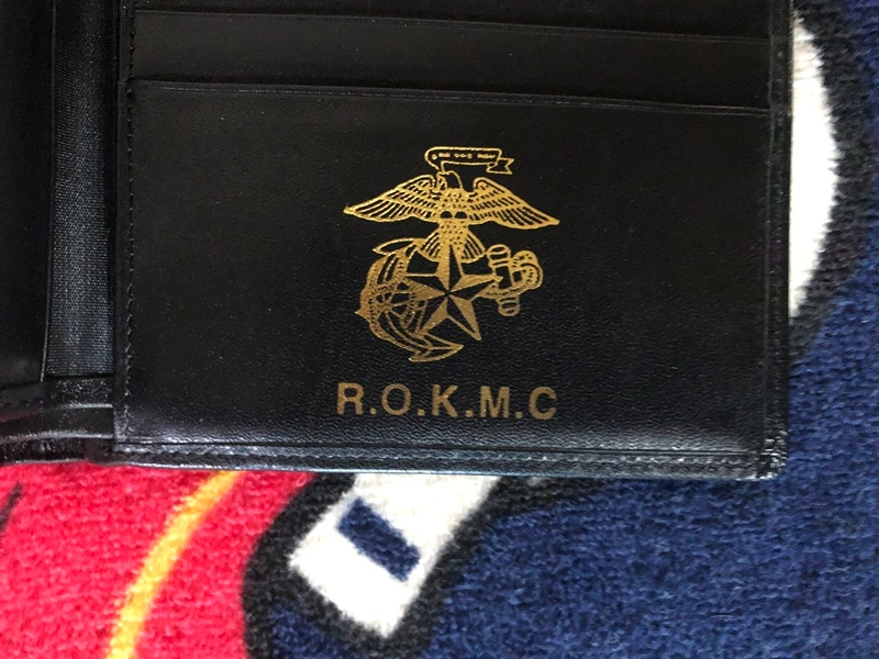 더 셔츠 스튜디오 대한민국해병대 ROKMC 가죽지갑/반지갑 이미지