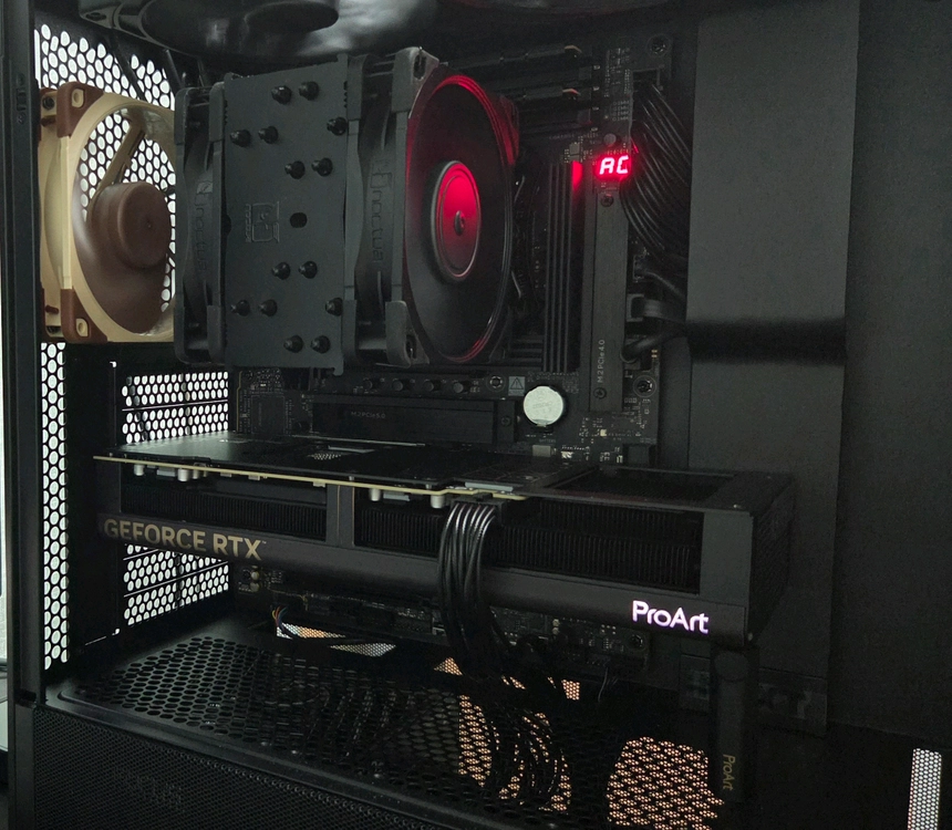 인텔 285 ddr5 6000 128gb 9100pro 4tb rtx5070ti 데스크탑 이미지