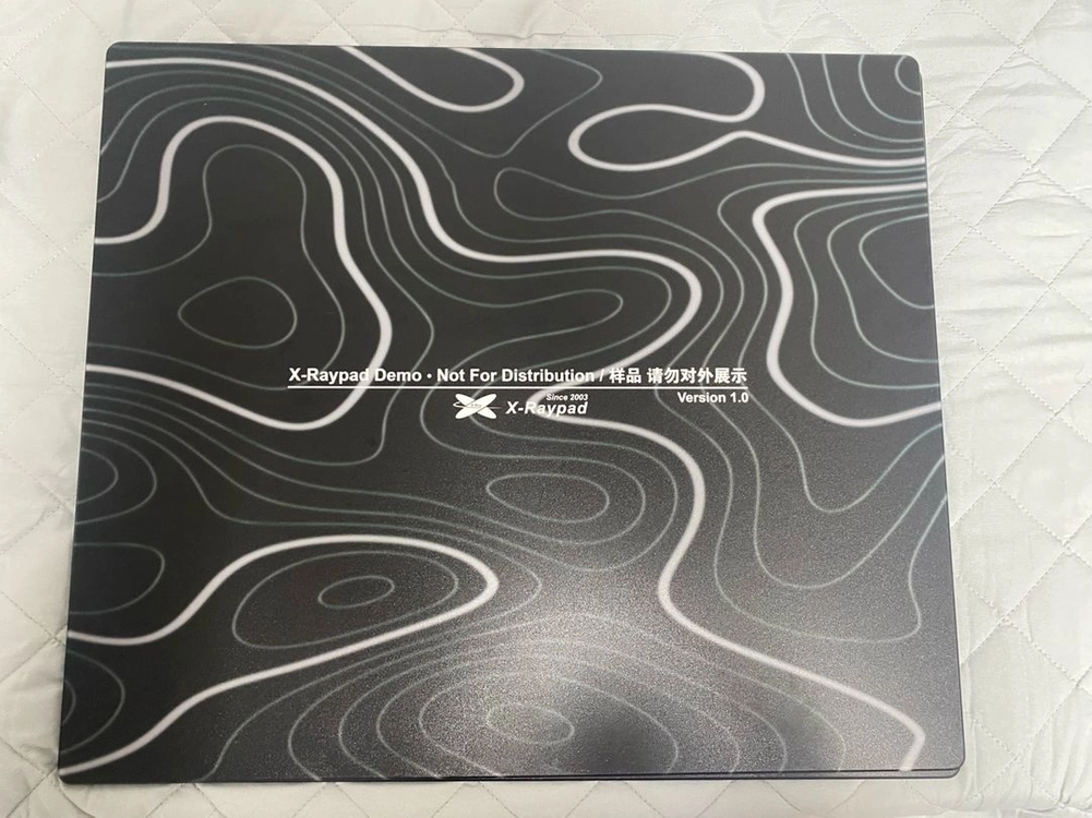 X-Raypad 유리패드 데모 - 스피드 이미지