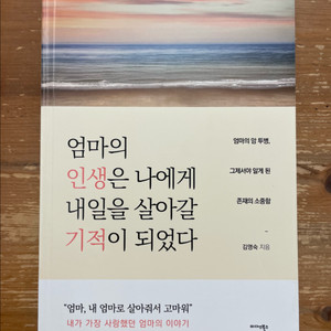 엄마의 인생은 나에게 내일을 살아갈 기적이 되었다 - 김영숙 이미지