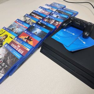 [익산 직거래]PS4 pro 블랙 및 타이틀 명작 16개 판매 이미지