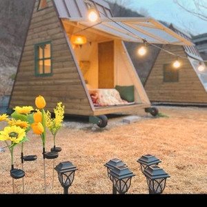 감성 농막 세모집 오두막 캠핑 세컨하우스 이동식주택 소형주택 쉘터 글램핑 마당 창고 컨테이너 이미지