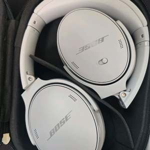 보스 BOSE QC 노이즈캔슬링 무선 블루투스 헤드폰 문라이트 그레이 이미지