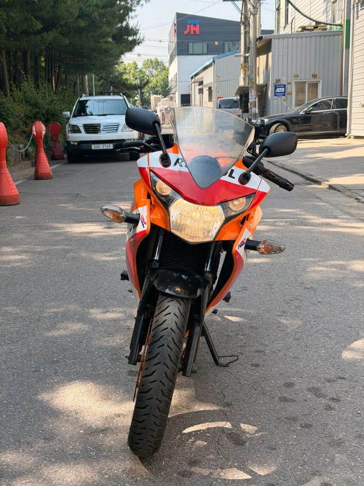 cbr125r 15년 1만 랩솔 에디션 오렌지 이미지