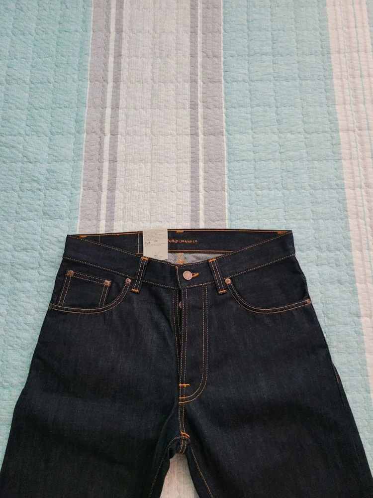 누디진 Nudie jean 피어리스프레디 드라이링 리지드 테이퍼드진 31사이즈 이미지