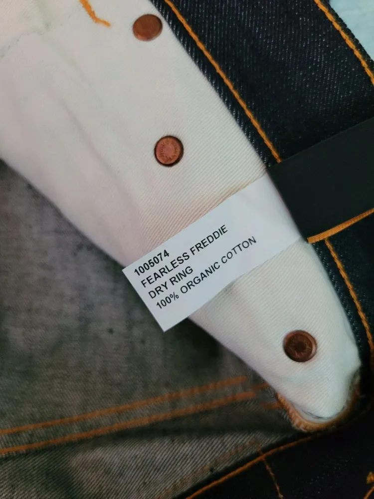누디진 Nudie jean 피어리스프레디 드라이링 리지드 테이퍼드진 31사이즈 이미지