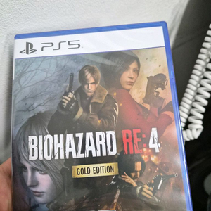 미개봉)ps5 바이오하자드 re4 골드에디션 이미지
