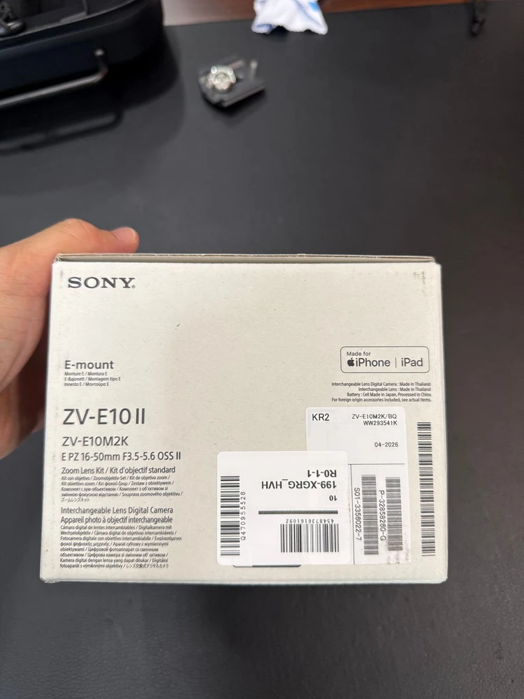 [판매] 소니 ZV-E10 II 렌즈킷 (ZV-E10M2K) - 사용 며칠된 새것 컨디션 이미지