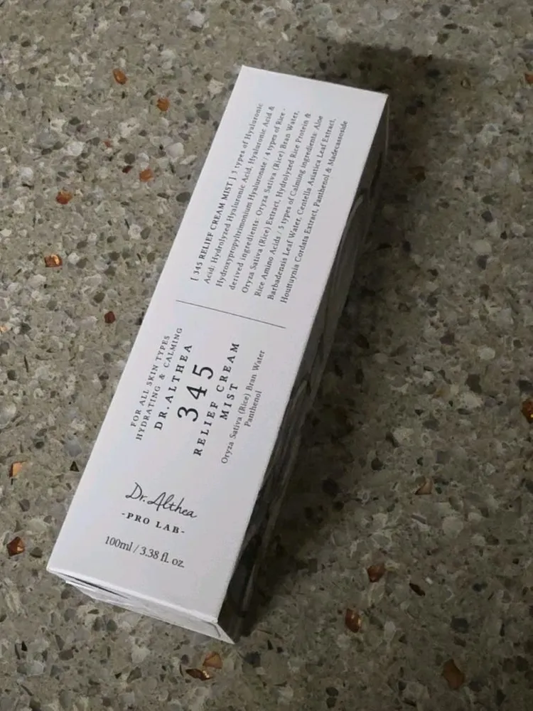 장원영 미스트 닥터엘시아 345 릴리프 크림 미스트 100ml 새상품 이미지