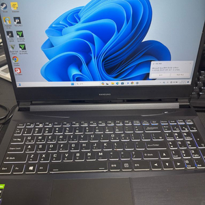 한성 X5967T 게이밍 노트북 i7-9750H / GTX1660Ti / RAM 24GB 이미지