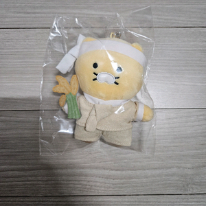 카카오프렌즈 조선미녀 콜라보 농부 춘식이 인형 키링 이미지