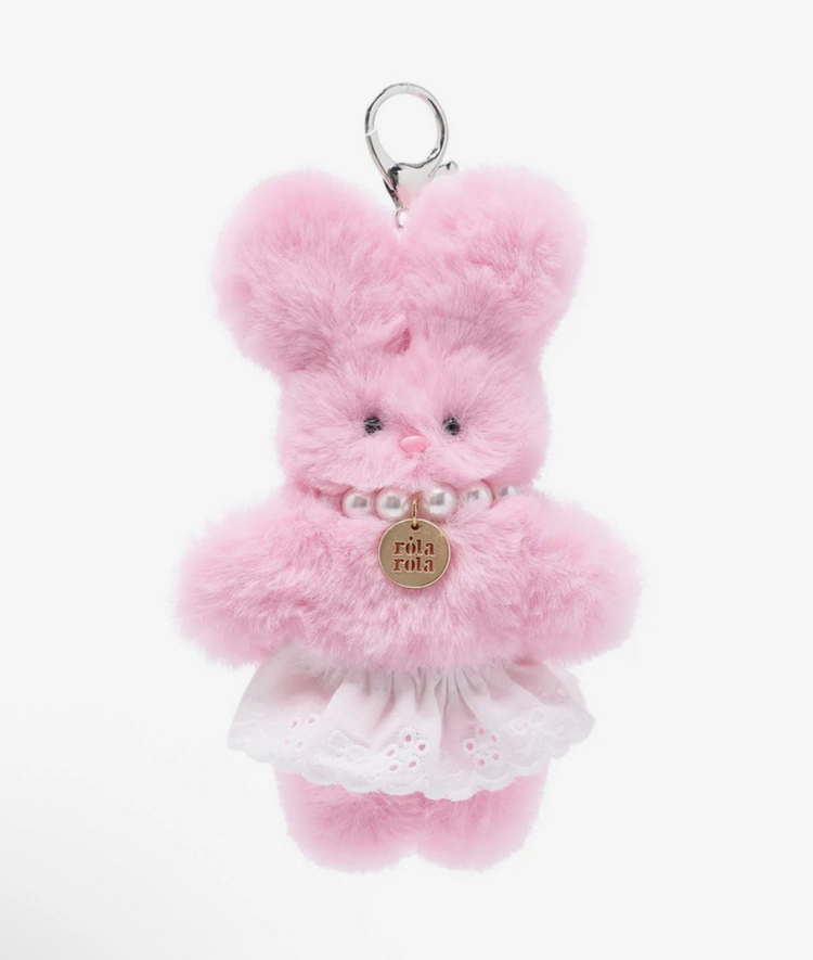 로라로라 NEW RORABBIT PINK 핑크 키링 이미지
