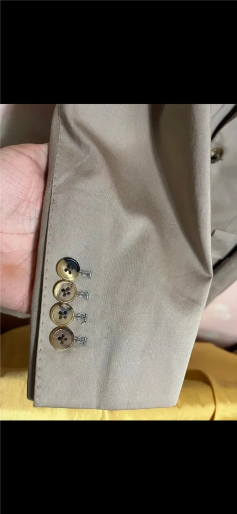 폴스미스 메인라인 새틴 면 블레이져 uk36 이미지