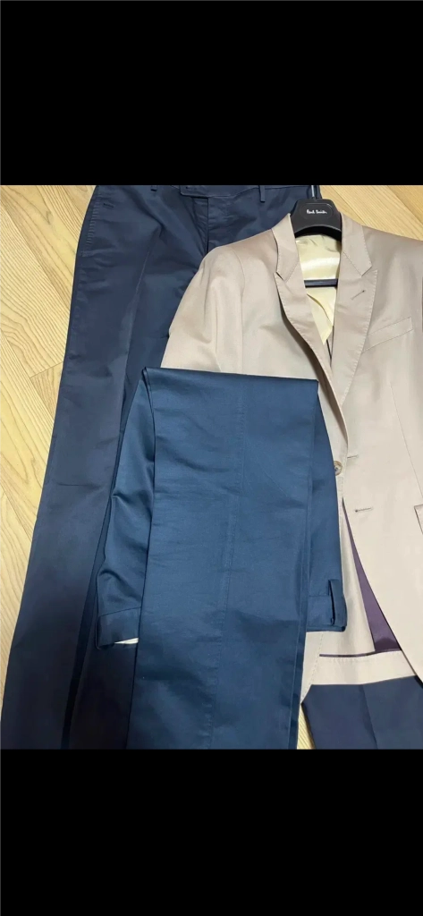 폴스미스 메인라인 새틴 면 블레이져 uk36 이미지