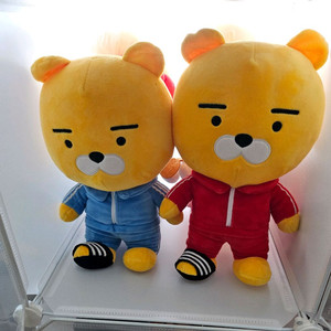 봉제 라이언 인형 삼선 트레이닝복 인형 봉제인형 2종세트 #거의새거# 이미지