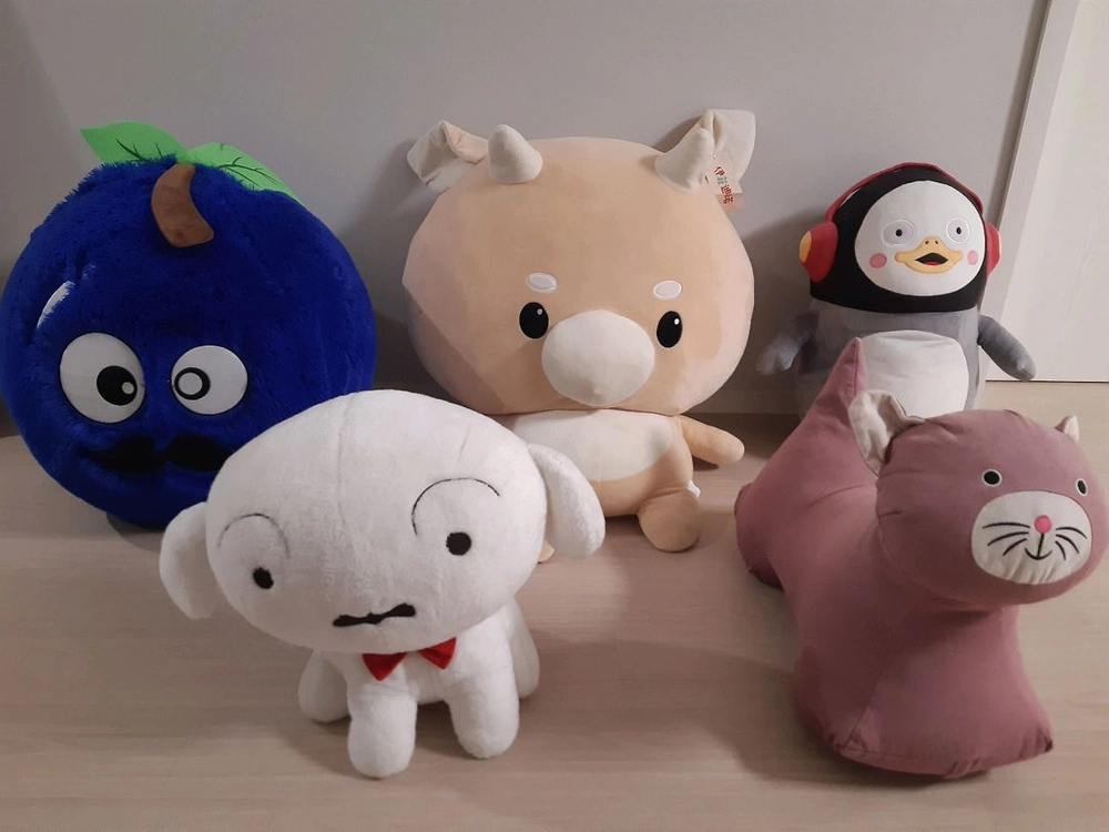 대형 곰인형, 마이멜로디 라인프렌즈 도라에몽 이미지