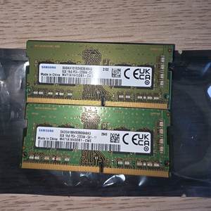 트북용 삼성 ddr4 3200 8g 2개 일괄 이미지