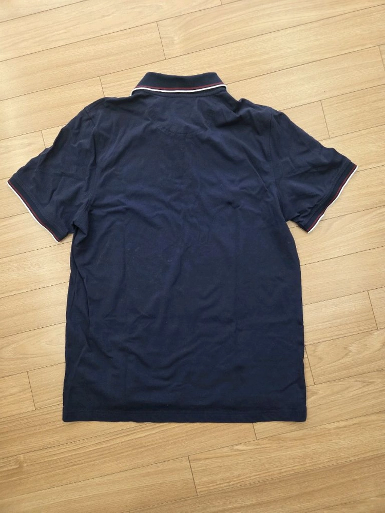 브룩스브라더스 슬림핏 테니스 피케 폴로 네이비 (카라티) 110 xl 이미지