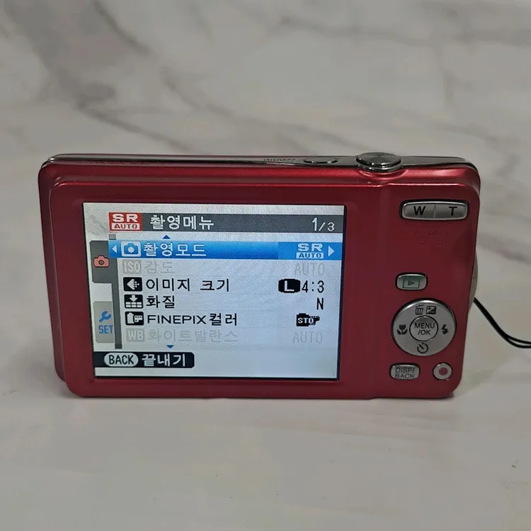 상태굿! 후지필름 파인픽스 Finepix T400 빈티지 카메라 이미지