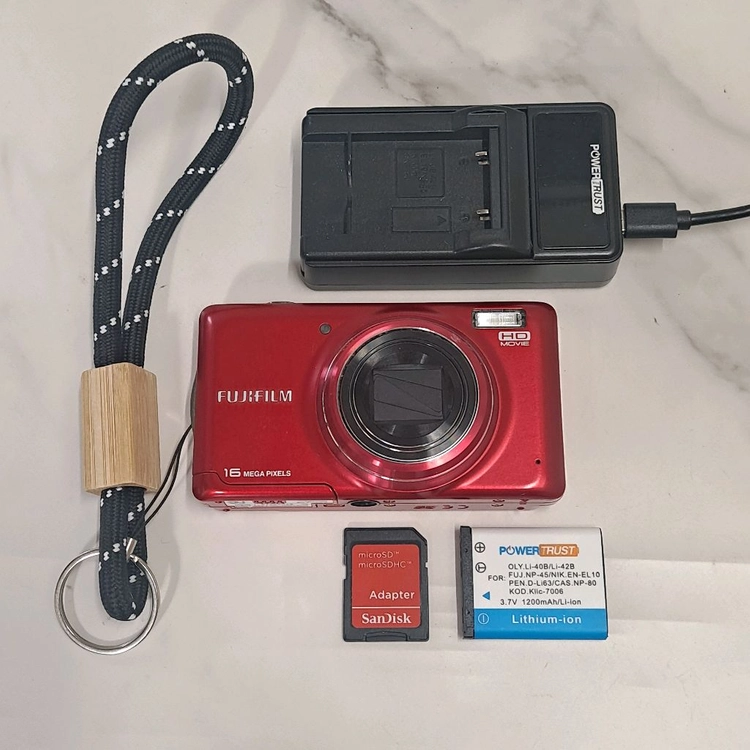 상태굿! 후지필름 파인픽스 Finepix T400 빈티지 카메라 이미지
