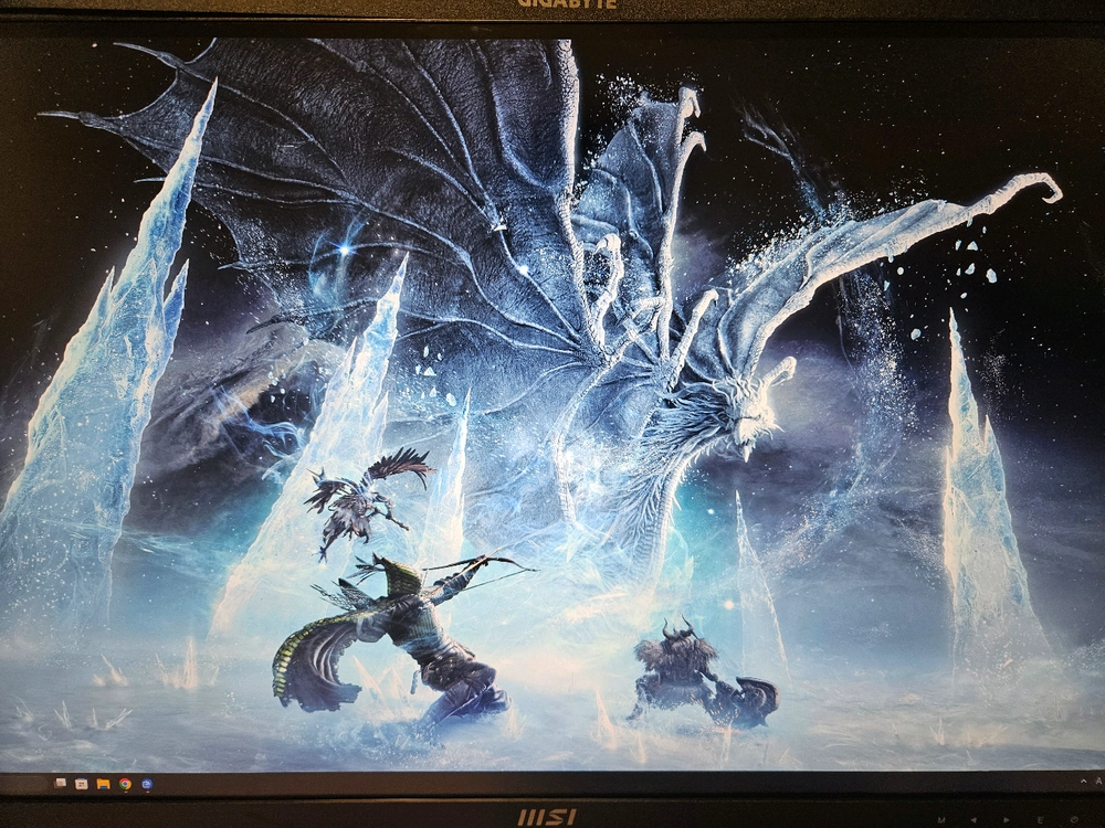 (새제품급)27인치 4k msi mp273u 모니터 이미지