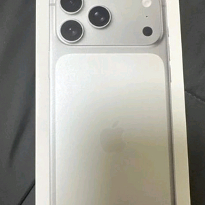 아이폰17 프로맥스 실버 256GB 미개봉 이미지