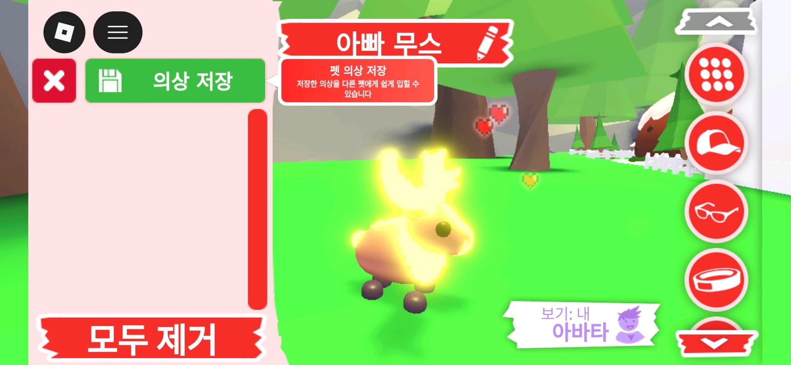 입양하세요 펫 메가네온 아빠 무스 판매합니다 이미지