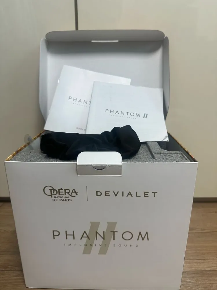 드비알레 팬텀 II 골드 오페라 드 파리 98dB 스피커 이미지