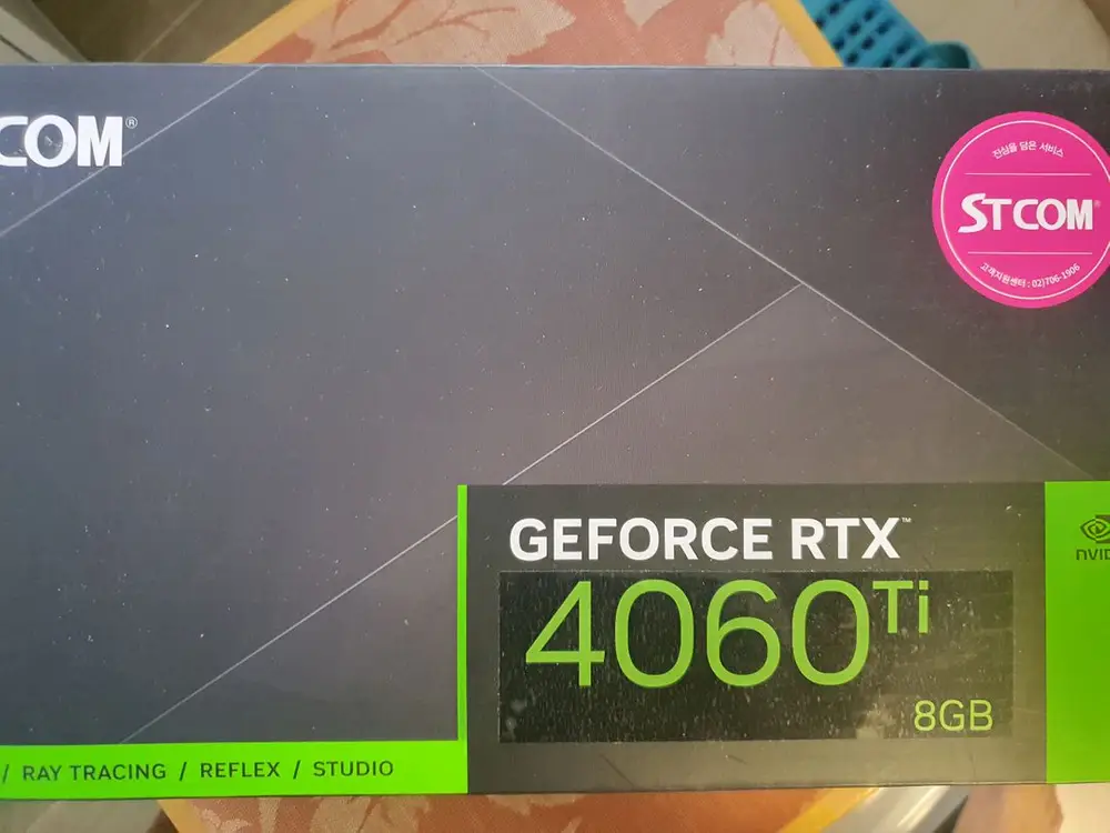 rtx4060ti, rtx3060ti 그래픽카드 이미지