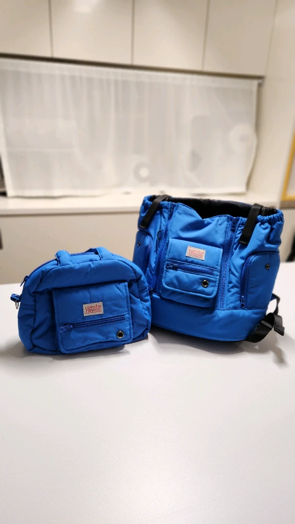 컴피라비올리 텐마일백 M(블루) & 미니타운백(블루) 이미지