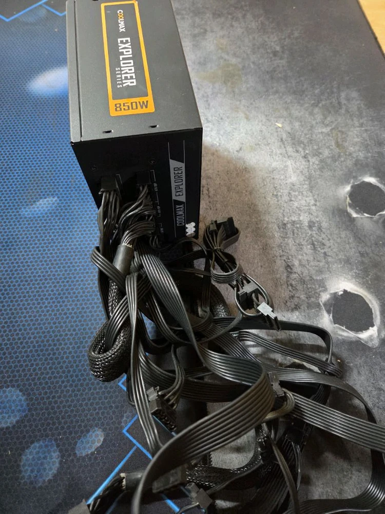 쿨맥스 EXPLORER SERIES GOLD 풀모듈러 850W 파워서플라이 이미지