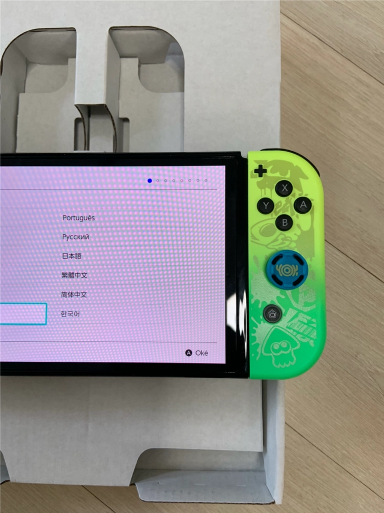 닌텐도 스위치 oled 스플레툰3 에디션 송료포함 이미지