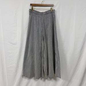 25FW ALYSI(알리지) 스트라이프 밴딩 와이드 팬츠 이미지