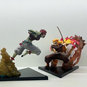 제일복권 귀멸의 칼날 여명의 칼날 렌고쿠 &아카자 피규어 세트 이미지