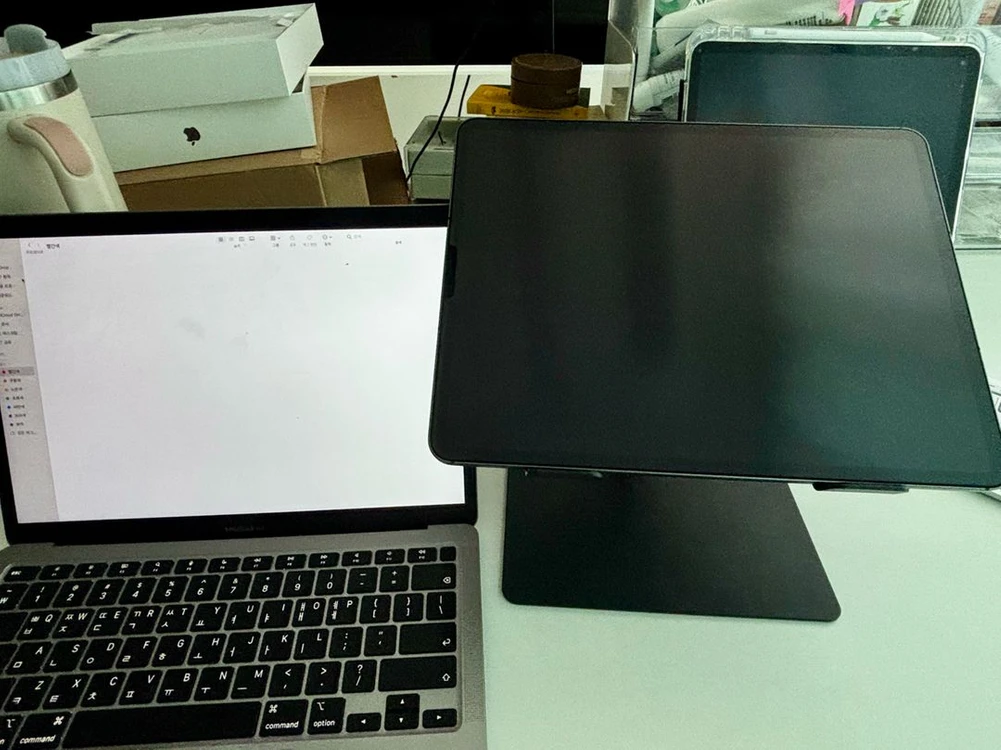 애플 아이패드 프로 셀룰러 Apple iPad Pro 12.9 (5세대) 아이패드 128G 스페이스 그레이 이미지