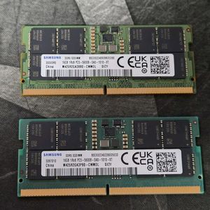 노트북용 삼성 DDR5 5600 16GB X 2 이미지