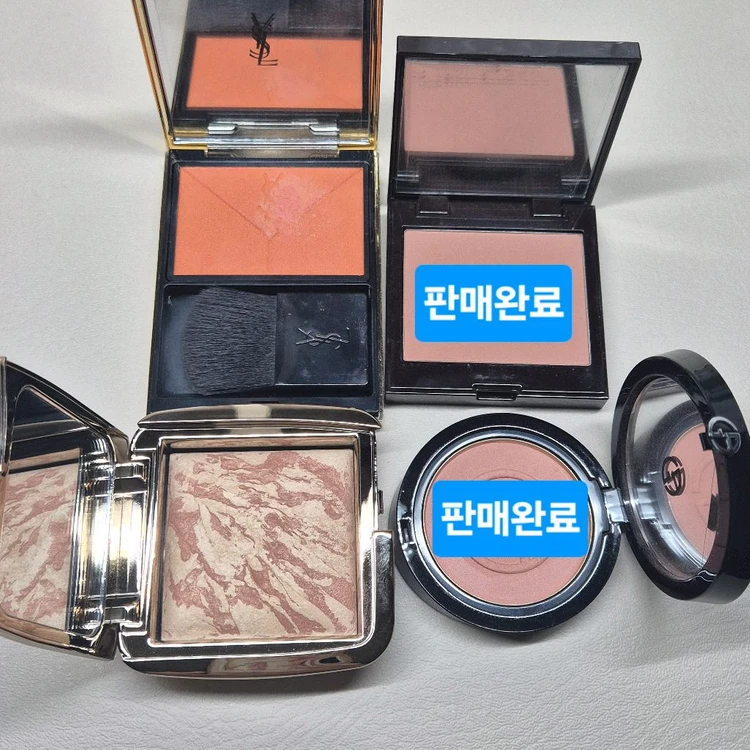 화장품 정리) 아워글래스 블러셔 브릴리언트 누드,입생로랑 블러셔 오렌지 퍼펙토 이미지