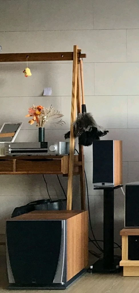 원목 진열장, GHGM 원목 A형 선반 겸 수납장 이미지