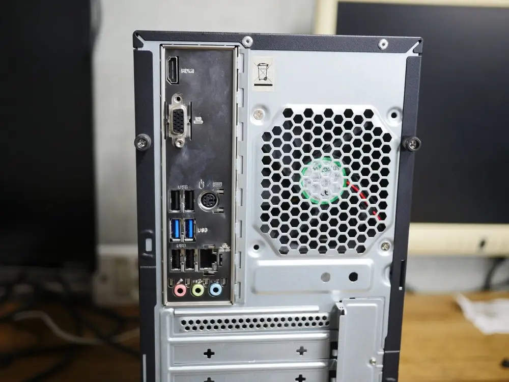 고성능 사무용 컴퓨터 i3-12100 16GB SSD250GB 본체 이미지