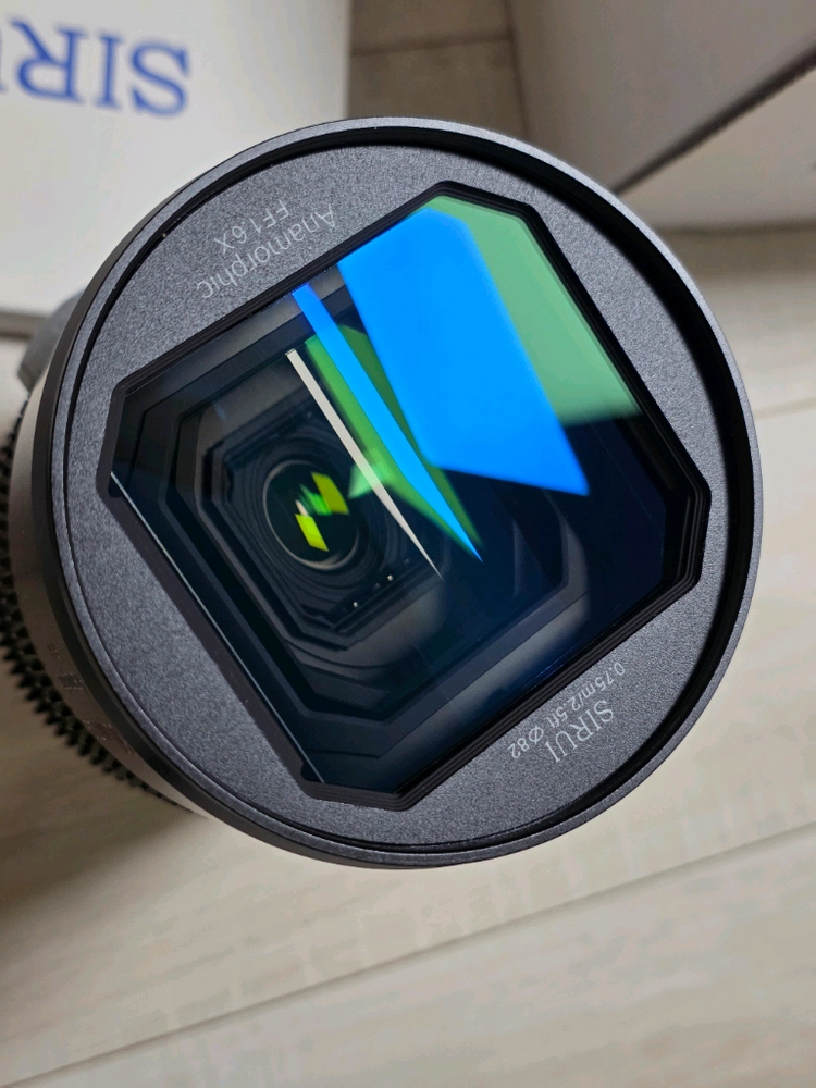 시루이 아나모픽 아나몰픽 50mm t2.9 파나소닉 L마운트 시네마렌즈 이미지