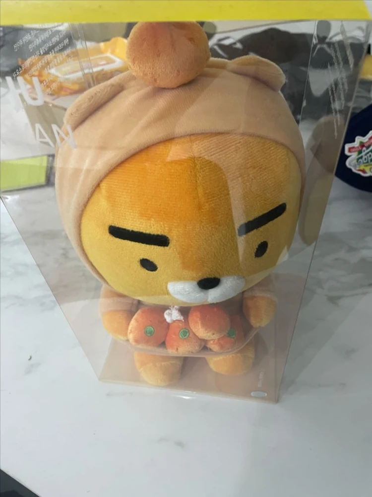 <미개봉>제주 라이언 인형 귤라이언 이미지