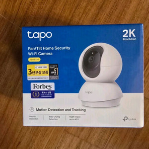 티피링크 tapo 360도 회전형 2K 고화질 스마트 WiFi 홈 카메라 실내용 C210 이미지