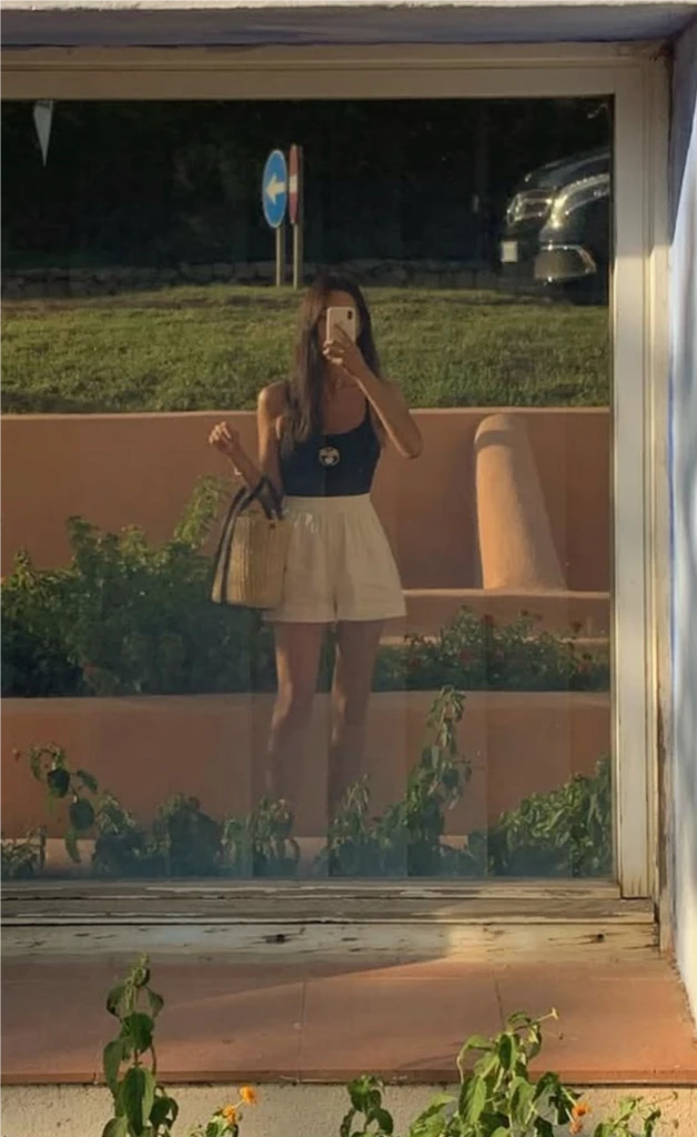 샵엠 Rosa Linen Shorts 아이보리 (새상품) 이미지